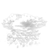 starker Schneefall